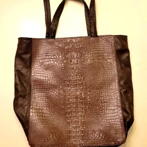 JANA  FEIFER LEATHER TOTE BAG